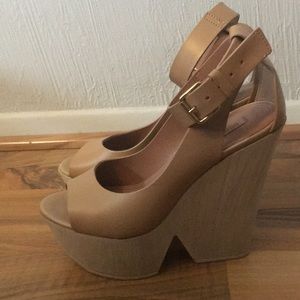 Platform wedge sandals